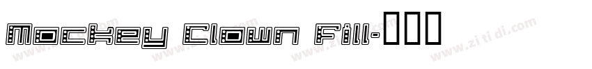 Mockey Clown Fill字体转换